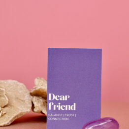 Uchu Reminders | THE BEST | Dear Friend | Amethist | Trommelsteen