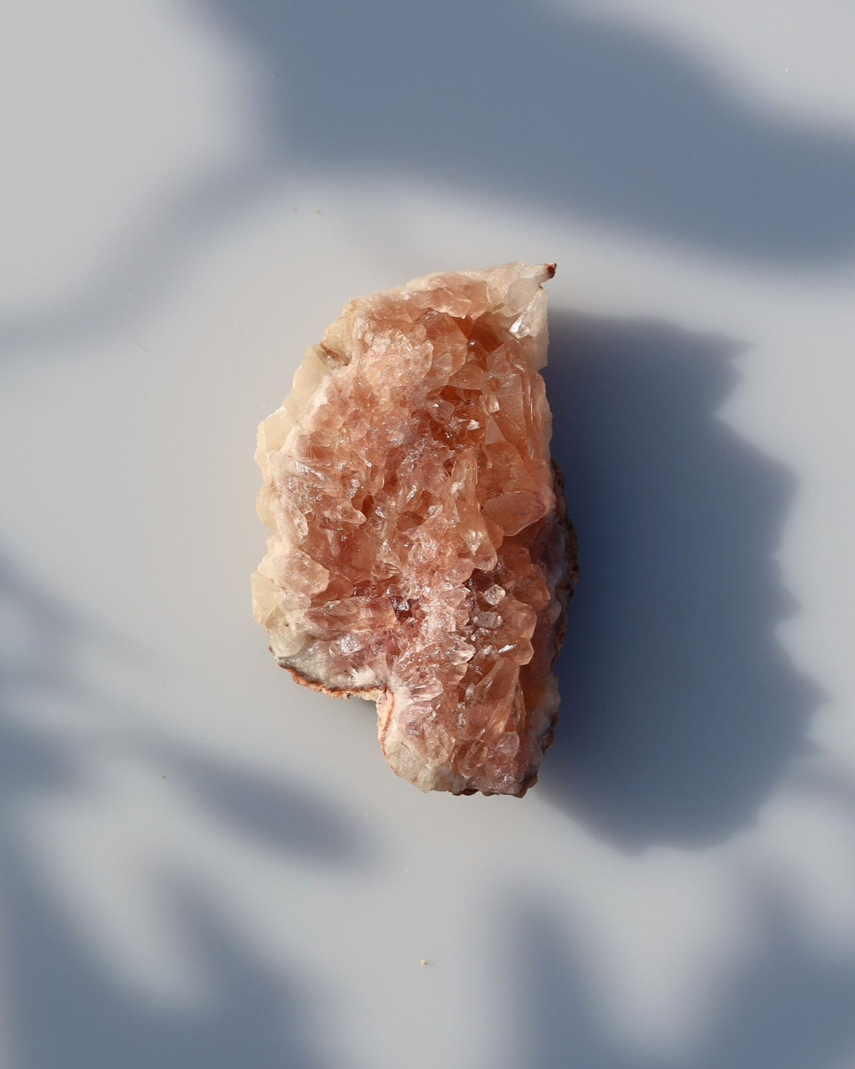 Roze amethist geode | Z13