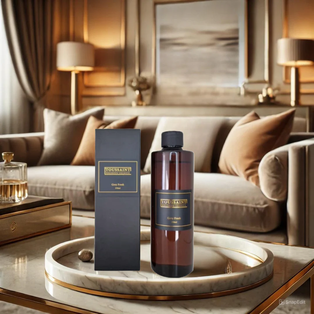 Toussaint | Navulling geurstokjes | Grey Fresh 250 ML - Afbeelding 2