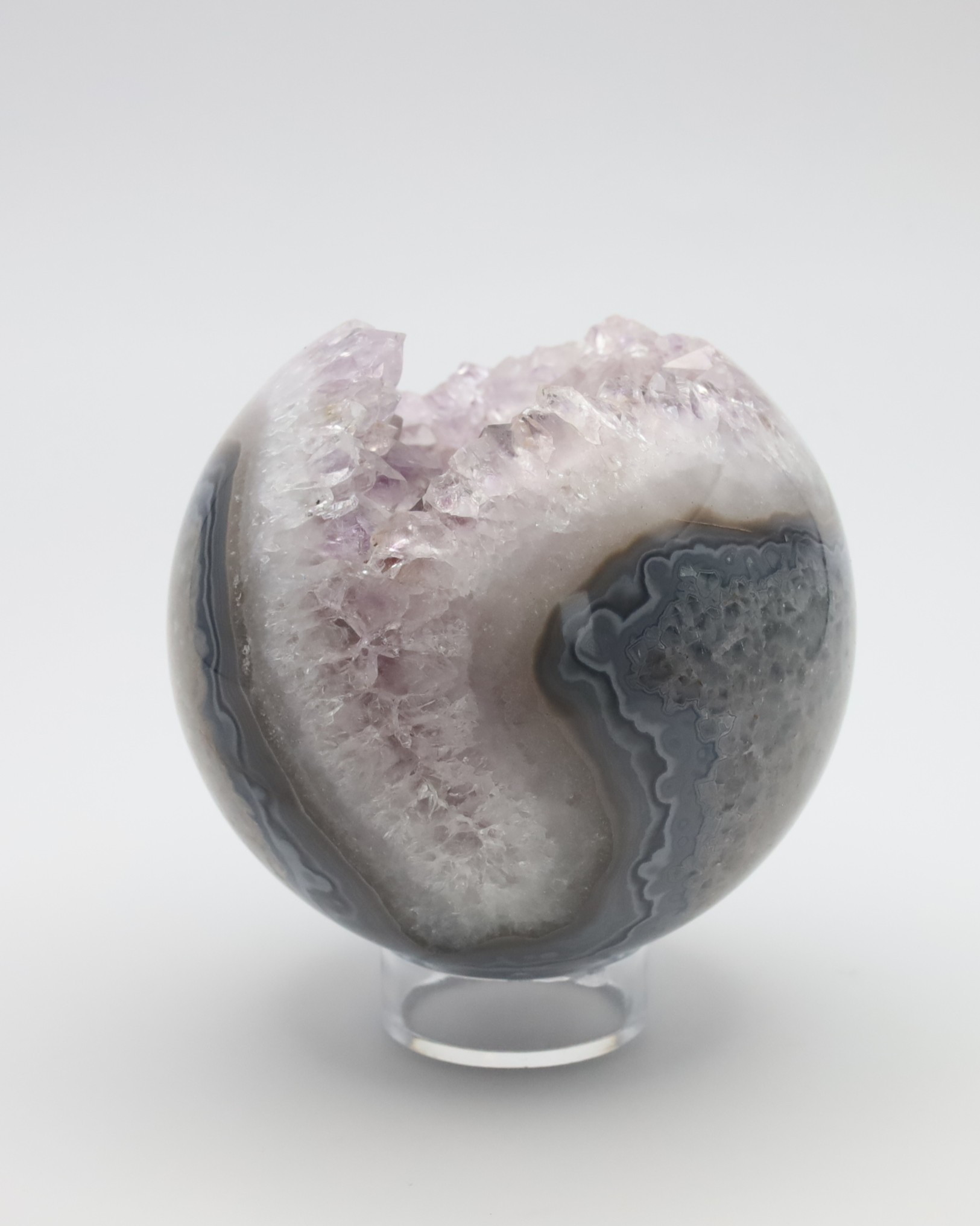 Agaat | Amethist | Crystal Orb - Afbeelding 4