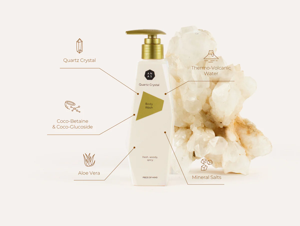 Bergkristal Body Wash | 250 ML - Afbeelding 2