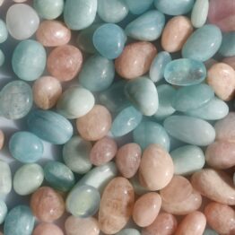 Morganiet en Aquamarijn mix | Per 50 gram